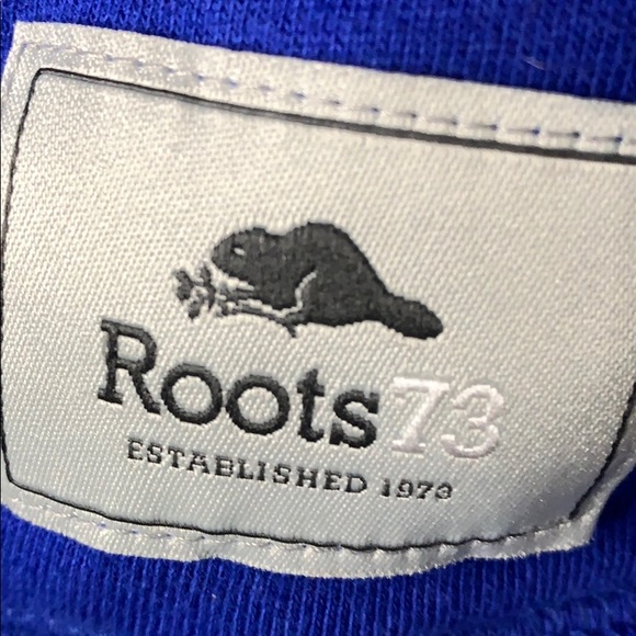 Woman’s Roots Blue Hoodie, Sweater. Size Large - Picture 4 of 4